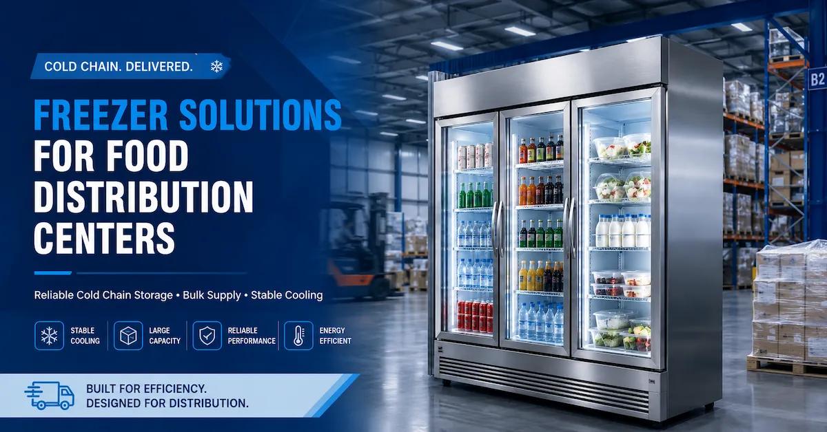 Freezer Solutions for Food Distribution Centers: A Complete Guide to Cold Chain Storage